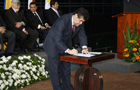 Rodrigo Ubilla firma en Brasilia importantes acuerdos en materia de seguridad regional y normas migratorias